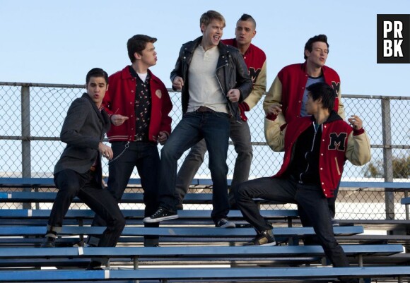 Sam et les garçons du Glee Club