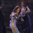 Jennifer Lopez en concert avec Casper Smart