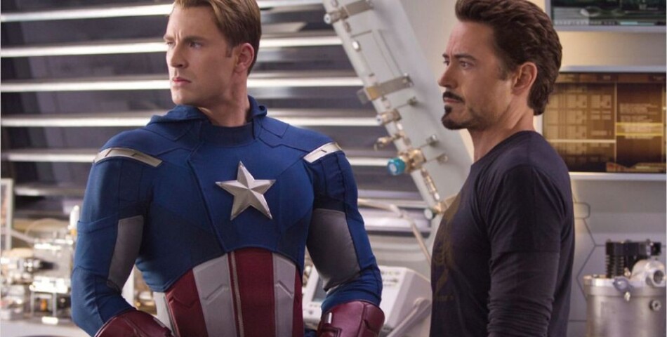  Avengers , Captain America et Iron Man 