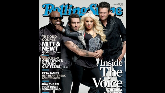 The Voice US dans Rolling Stones : Christina Aguilera redevient Xtina avec ses boys