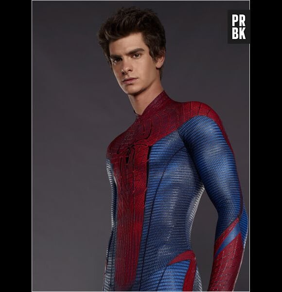 Andrew Garfield en tenue de Spider-Man