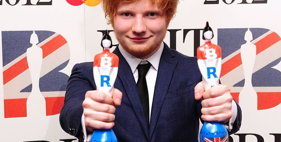 Ed Sheeran et ses deux Brit Awards