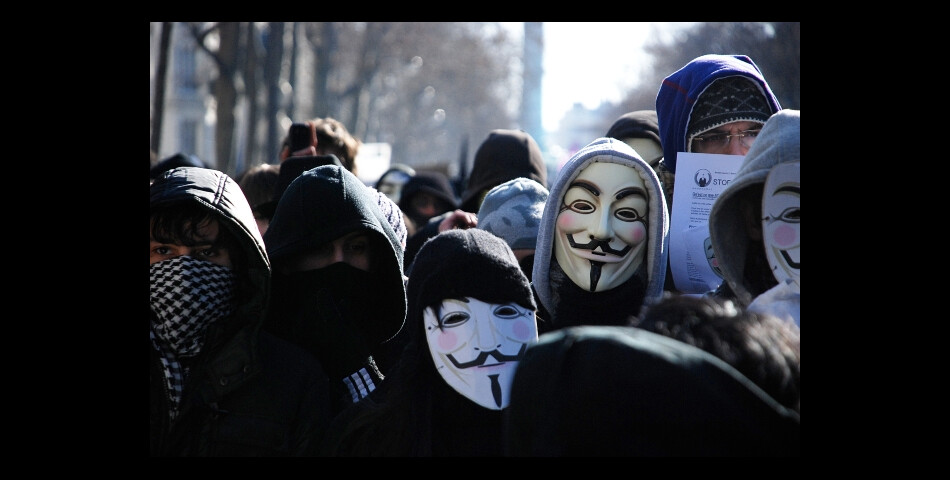 Les Anonymous se mobilisent pour Megaupload