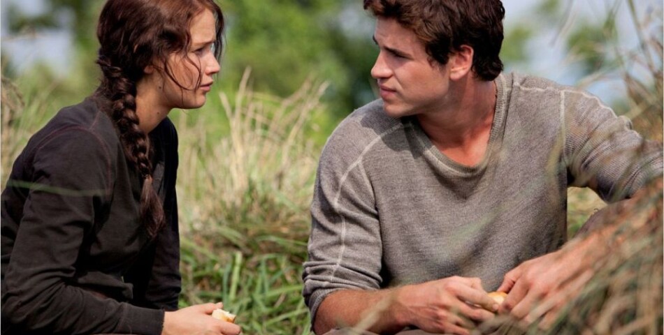 Gale et Katniss dans Hunger Games
