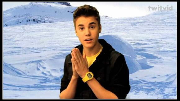 Justin Bieber dragueur en bois...pour la promo de Boyfriend ! (VIDEOS)
