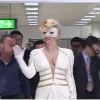 Lady Gaga fait une arrivée remarquée en Corée du Sud !