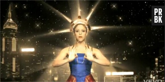 Shakira avait déjà adopté le style gueisha dans un de ses clips