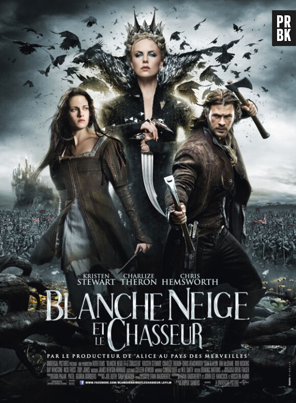 L'affiche promo de Blanche-Neige et le Chasseur