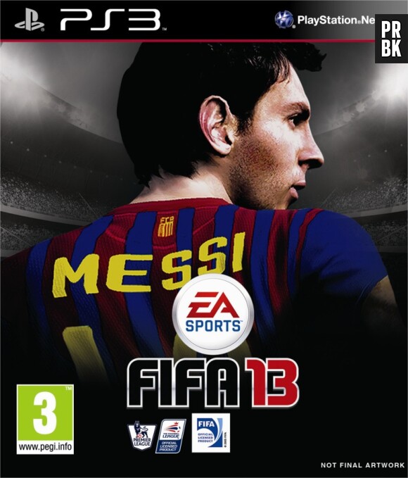 Découvrez dans quelques mois FIFA13 sur PS3 ! (pochette non définitive)