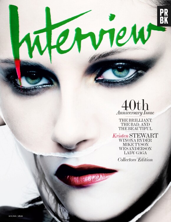 Le magazine Interview n'embellit pas Kristen !