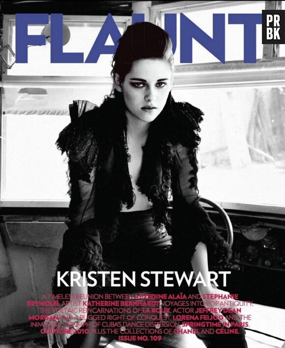 Kristen Stewart pour Flaunt ambiance dark
