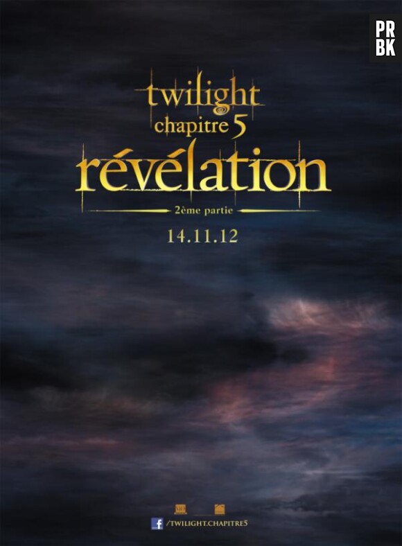 L'affiche teaser du dernier chapitre de Twilight