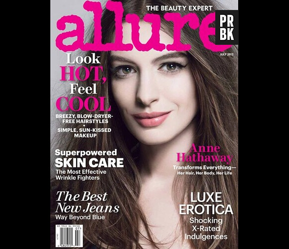 Anne Hathaway pour Allure