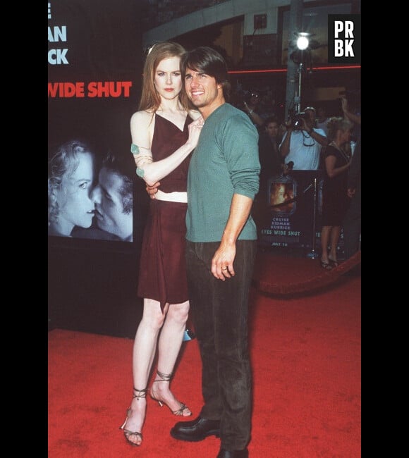 Tom Cruise et son autre ex Nicole Kidman à l'avant-première de leur film Eyes Wide Shut