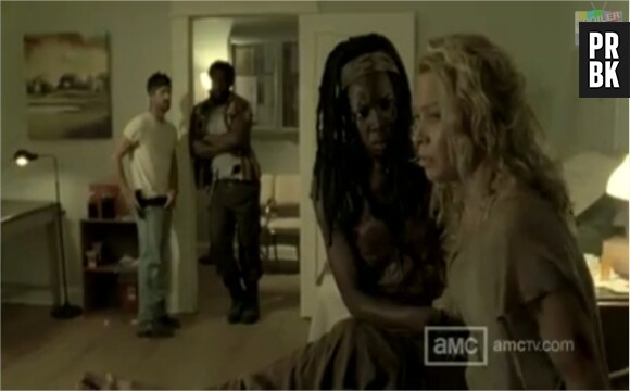 Andrea et Michonne captives