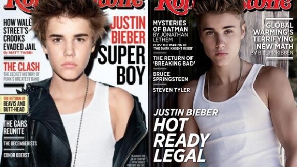 Justin Bieber dans Rolling Stone : une couv' + hot qu'en 2011 mais qui fait polémique ! (PHOTO)