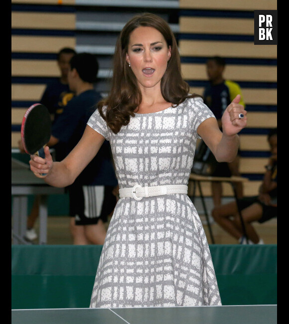 Kate Middleton a gagné et le fait voir !