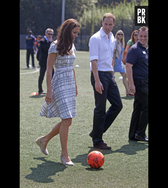 Kate Middleton fan de foot ?