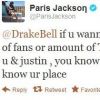Paris Jackson prend la défense de Justin Bieber