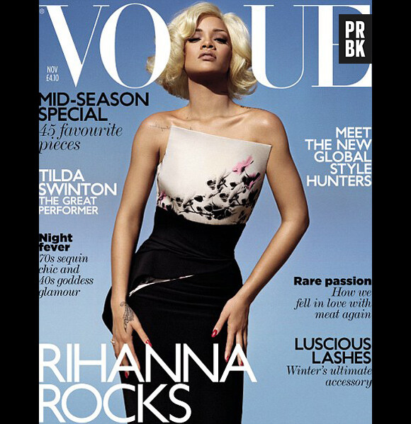 Précédente couverture Anglaise pour le magazine Vogue