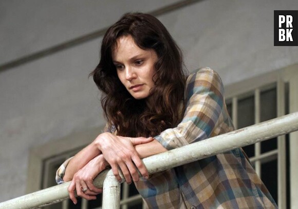 Lori désemparée dans la saison 3 de Walking Dead