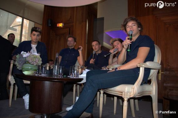 One Direction de passage à Paris !