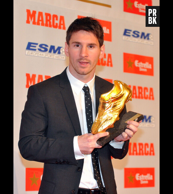 Lionel Messi, Soulier d'Or 2012