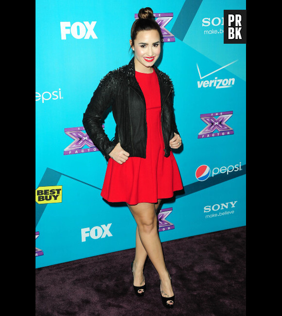 Demi Lovato, canon en brune
