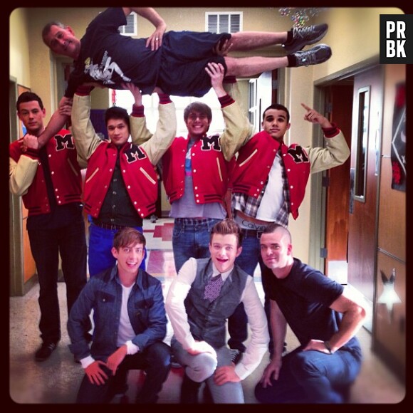 Les acteurs de Glee rassemblés !