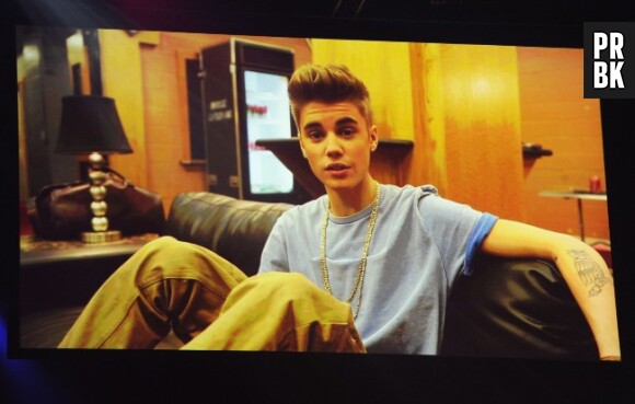Absent à cause de sa tournée, Justin Bieber a enregistré un message pour les MTV EMA