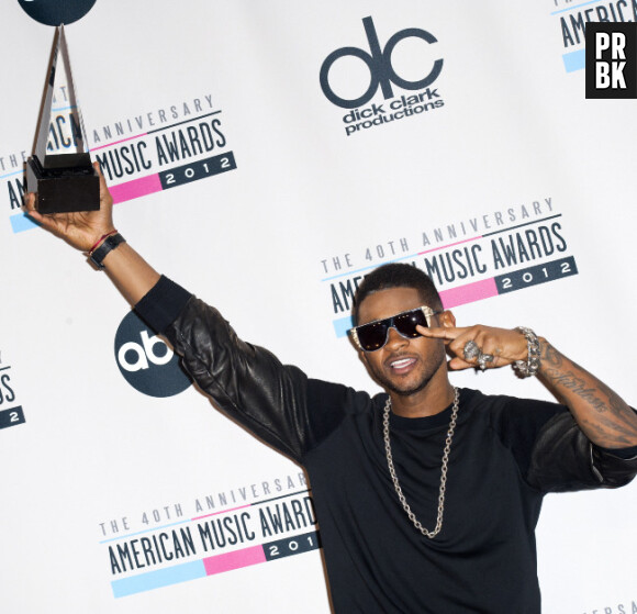 American Musica Awards 2012 : Usher : "Chanteur R'n'B/Soul de l'année"