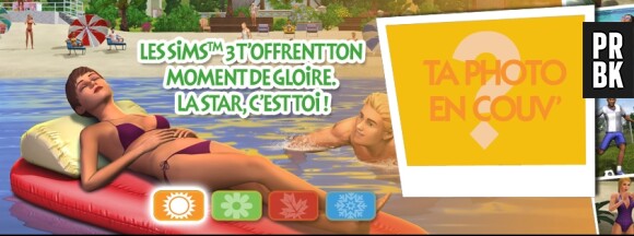 Envoyez vos photos et partez peut-être à la montage grâce à Les Sims