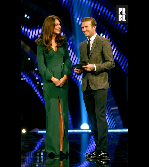 Kate Middleton et David Beckham ont l'air de s'éclater !