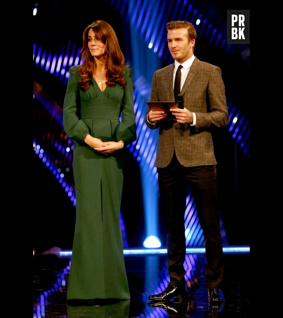 Kate Middleton sur scène pour les BBC Sport Awards