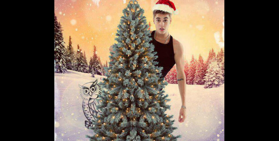 Justin Bieber a l&#039;esprit de Noël