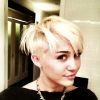 Miley Cyrus lors de son changement de look