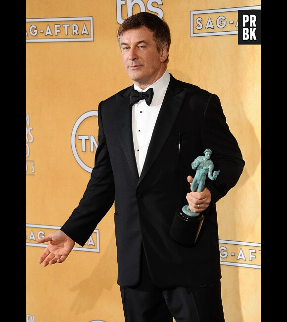 Alec Baldwin repart avec le prix de Meilleur acteur dans une série comique aux SAG Awards 2013