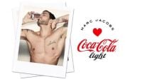 Marc Jacobs : torse nu et musclé pour Coca-Cola Light