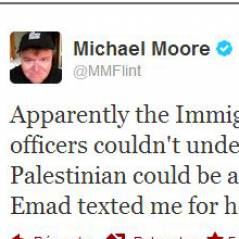 Oscars 2013 : Michael Moore défend un nommé arrêté par les douanes US