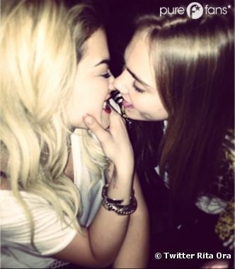 Rita Ora et Cara Delevingne ont officialisé leur couple