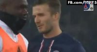 David Beckham au PSG : pas d&#039;échange de maillot avec les Marseillais