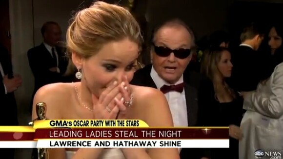 Jennifer Lawrence brune : métamorphosée après sa rencontre avec Jack Nicholson