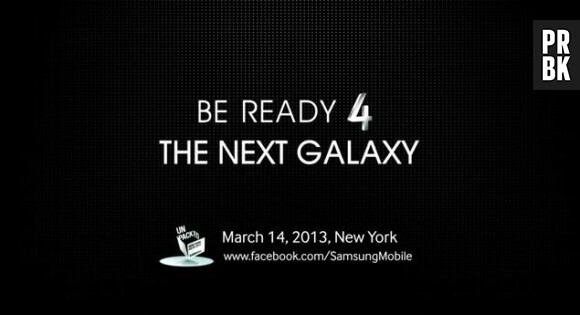 Samsung Galaxy S4 dévoilé le 14 mars à New York