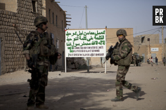 Les troupes françaises sont au Mali depuis presque deux mois.