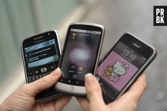 BlackBerry, iPhone, HTC : sur le marché des smartphones, la concurrence est grande