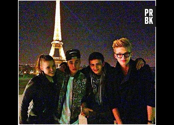 Cody Simpson et Justin Bieber sont à Paris pour le Believe Tour