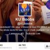 Un compte twitter @KUBoobs a même été crée