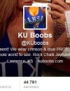 Un compte twitter  @KUBoobs  a même été crée