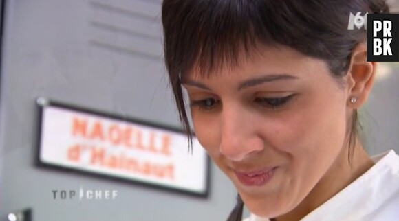Naoëlle D'Hainaut est très émue à la lecture de la lettre de son mentor dans Top Chef 2013.