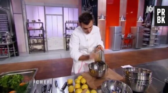 Fabien Morreale s'est mis au travail sans sourciller dans Top Chef 2013.
